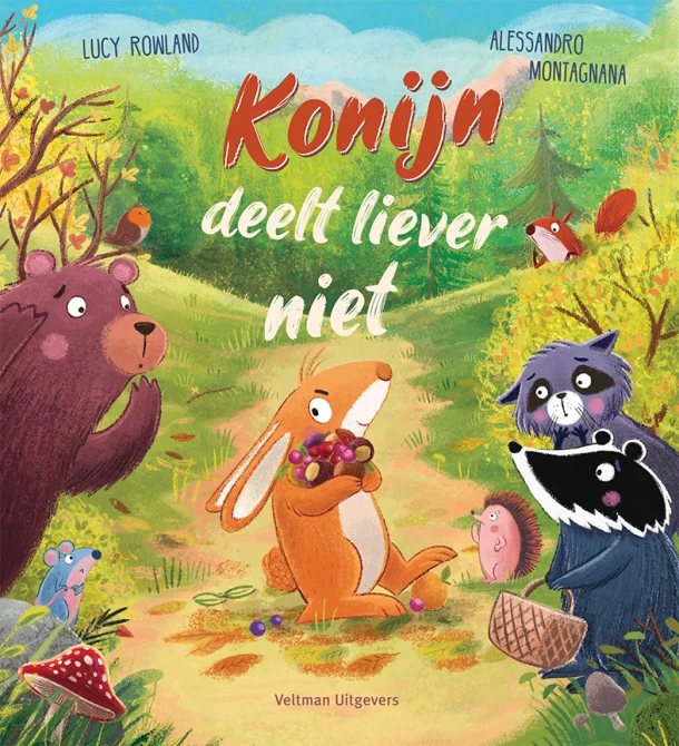 Konijn deelt liever niet – Lucy Rowland – boek cover