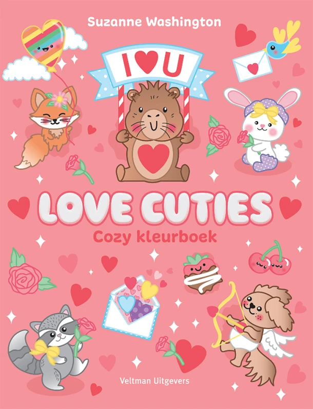 Love Cuties - Cozy kleurboek – Suzanne Washington – boek cover