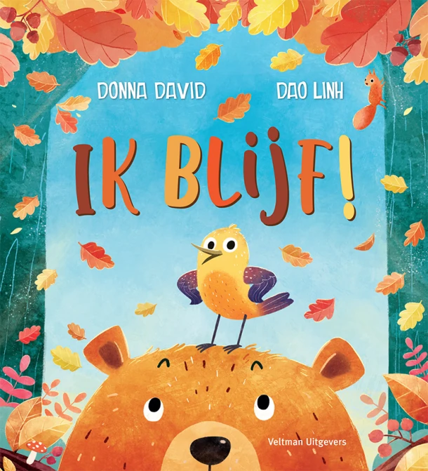 Ik blijf! – Donna David – boek cover