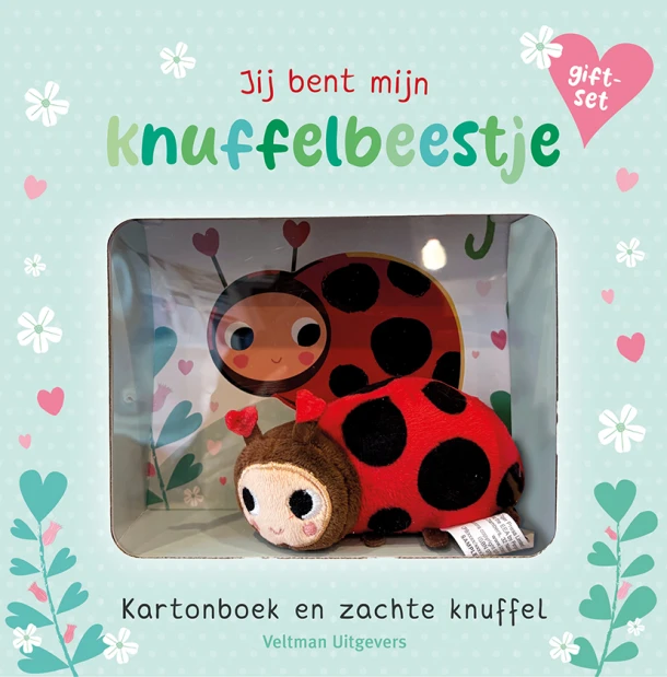 Jij bent mijn knuffelbeestje - giftset: boek + knuffel – Nicola Edwards – boek cover