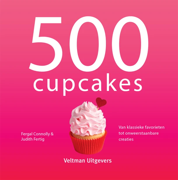 500 cupcakes – Fergal Connolly – boek cover