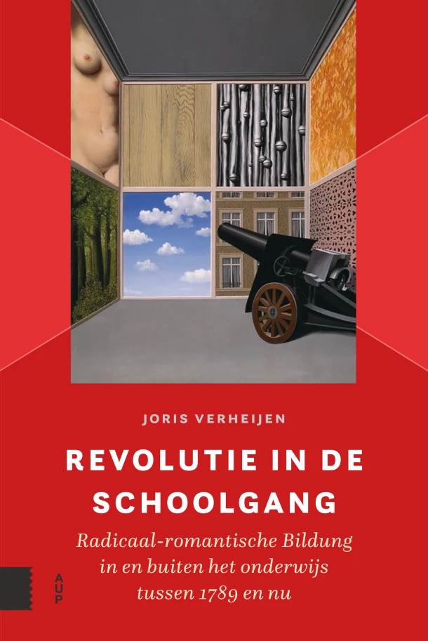 Revolutie in de schoolgang – Joris Verheijen – boek cover