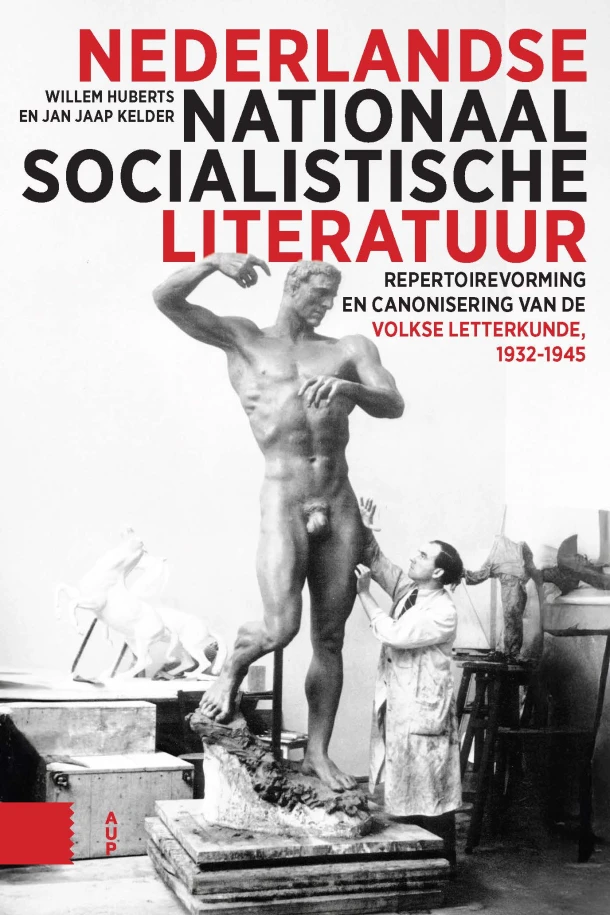 Nederlandse nationaalsocialistische literatuur – Willem Huberts – boek cover