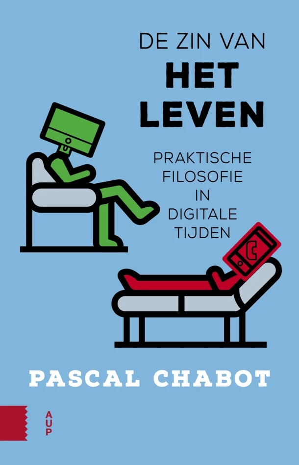 De zin van het leven – Pascal Chabot – boek cover