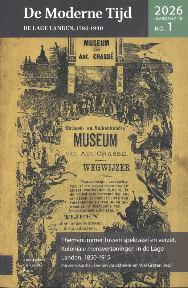 Tussen spektakel en verzet. Koloniale mensvertoningen in de Lage Landen, 1850-1915 – boek cover