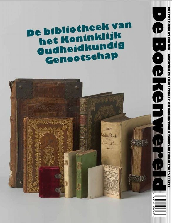 De bibliotheek van het Koninklijk Oudheidkundig Genootschap – boek cover