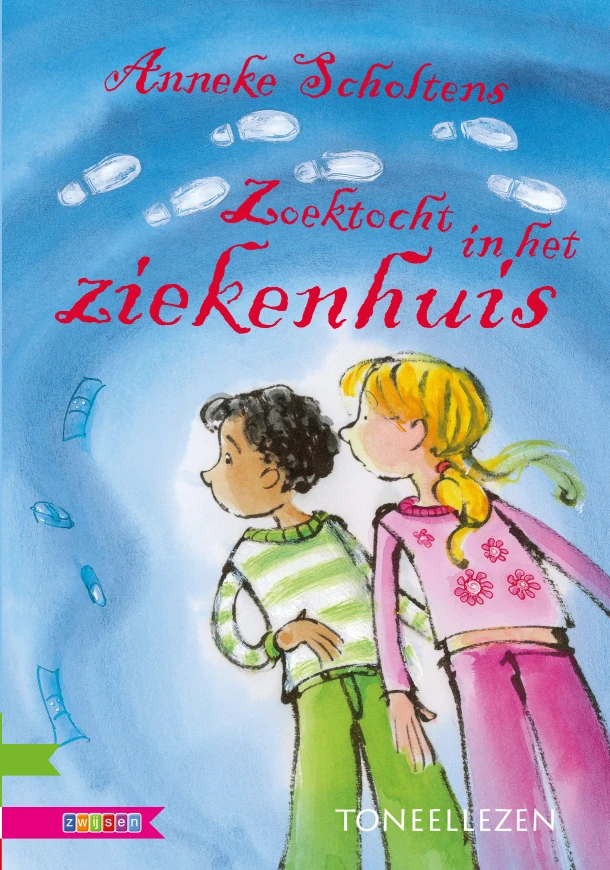 Zoektocht in het ziekenhuis – Anneke Scholtens – boek cover