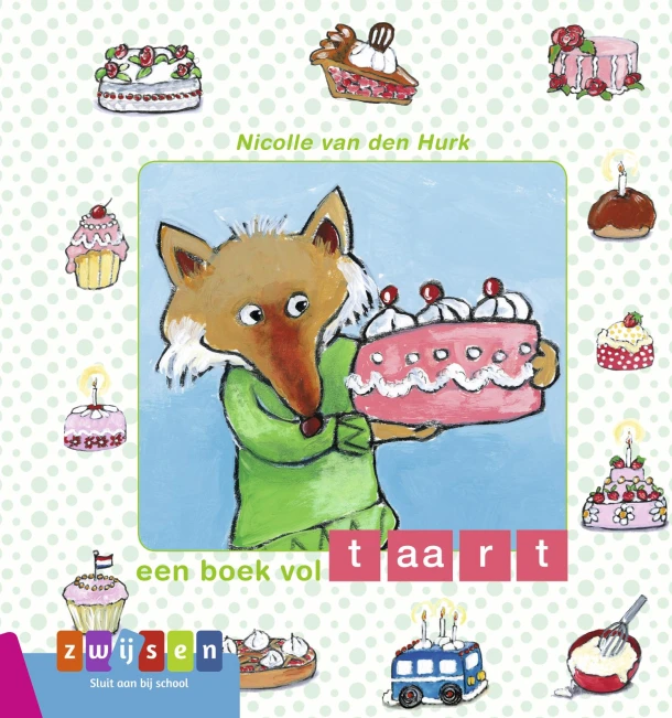 Een boek vol taart – Nicolle van den Hurk – boek cover