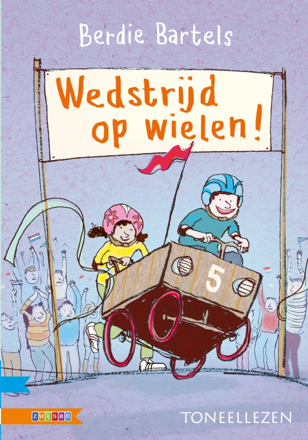 Wedstrijd op wielen – Berdie Bartels – boek cover