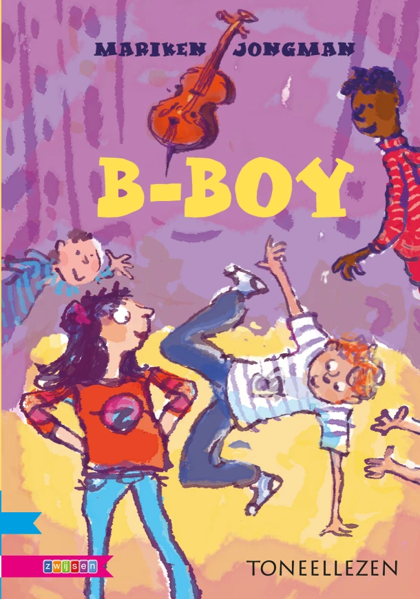 B-boy – Mariken Jongman – boek cover