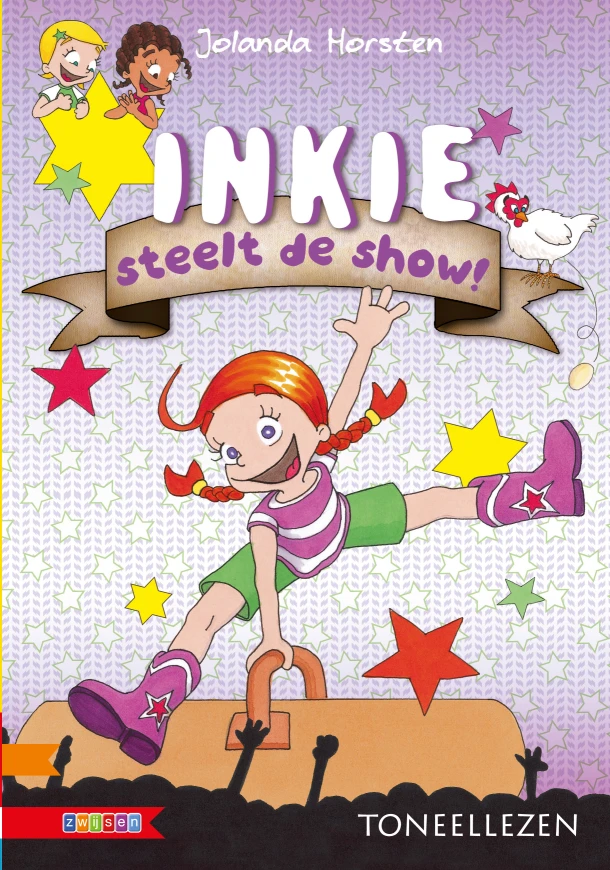 Inkie steelt de show – Jolanda Horsten – boek cover