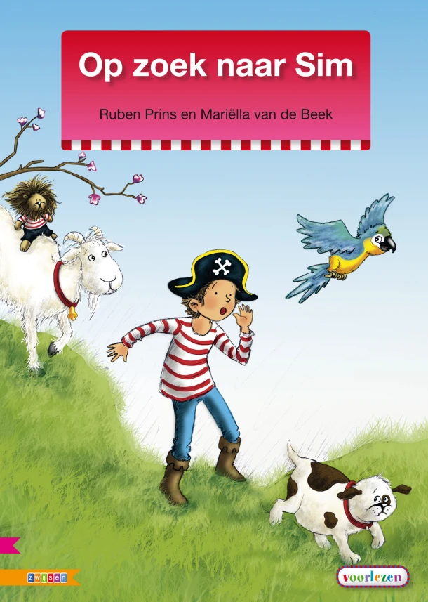 Op zoek naar Sim – Ruben Prins – boek cover