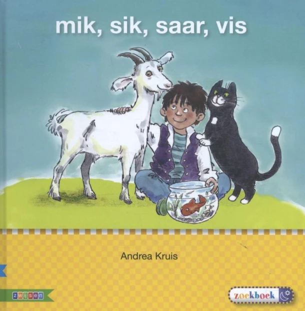 Mik, Sik, Saar, Vis AVI S – Auteursgroep Zwijsen – boek cover