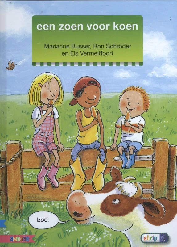 Een zoen voor Koen – Marianne Busser – boek cover