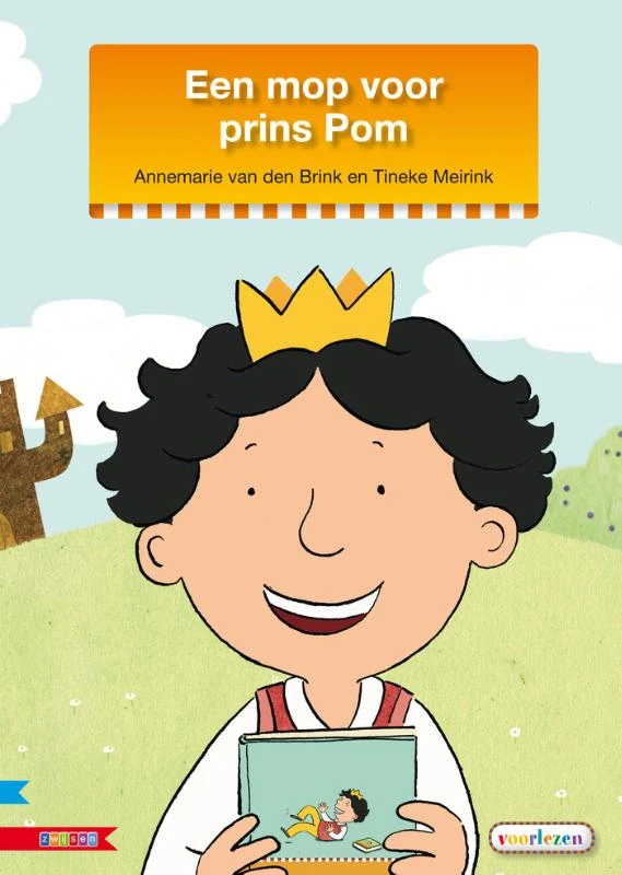 Een mop voor Prins Pom – Annemarie van den Brink – boek cover
