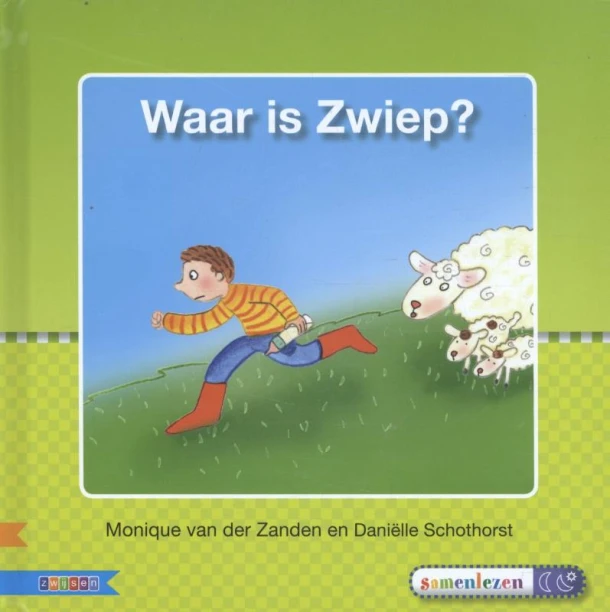 Waar is Zwiep? AVI E3 – Monique van Zanden – boek cover