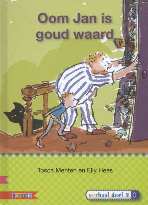 Oom Jan is goud waard AVI E3 – Tosca Menten – boek cover