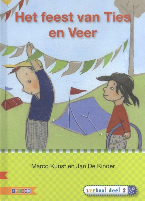 Het feest van Ties en Veer AVI M3 – Marco Kunst – boek cover