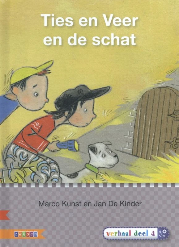Ties en Veer en de schat AVI E3 – Marco Kunst – boek cover