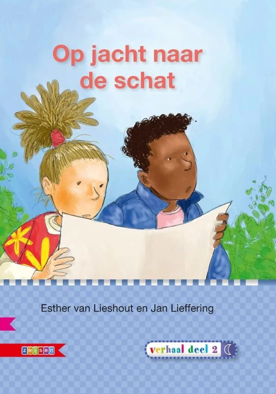 Op jacht naar de schat AVI E3 – Esther van Lieshout – boek cover