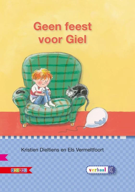 Geen feest voor Giel AVI E3 – Kristien Dieltiens – boek cover