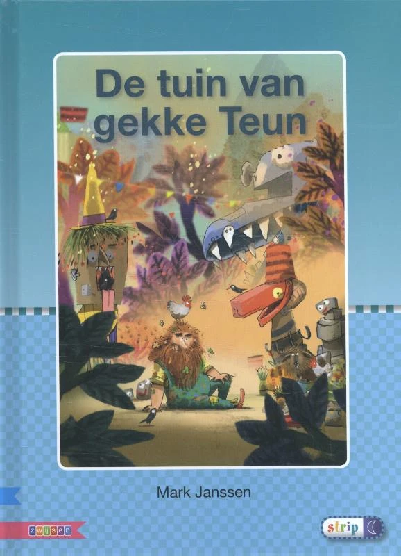 De tuin van gekke Teun AVI M4 – Mark Janssen – boek cover