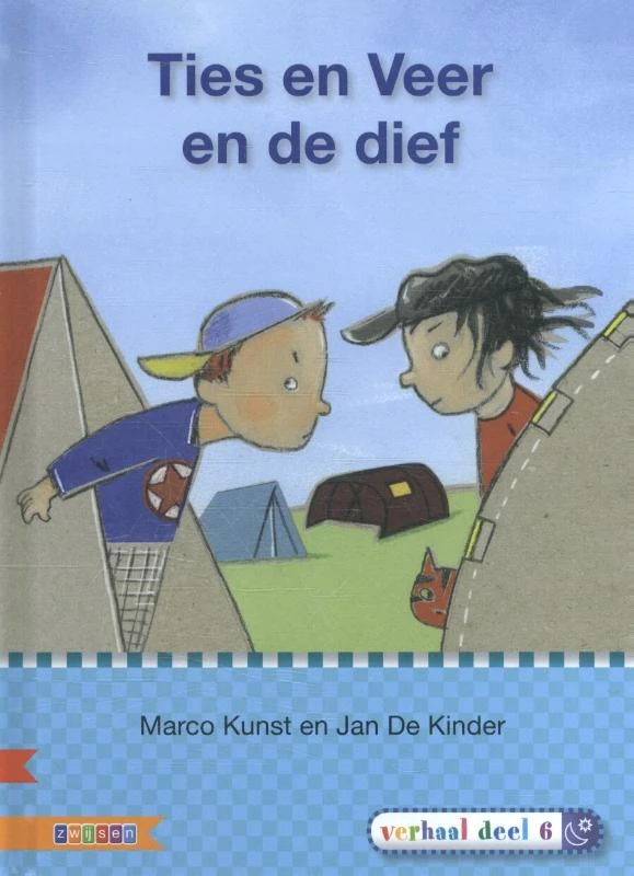 Veer en Ties en de dief AVI E3 – Marco Kunst – boek cover