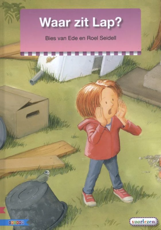 Waar zit Lap? – Bies van Ede – boek cover