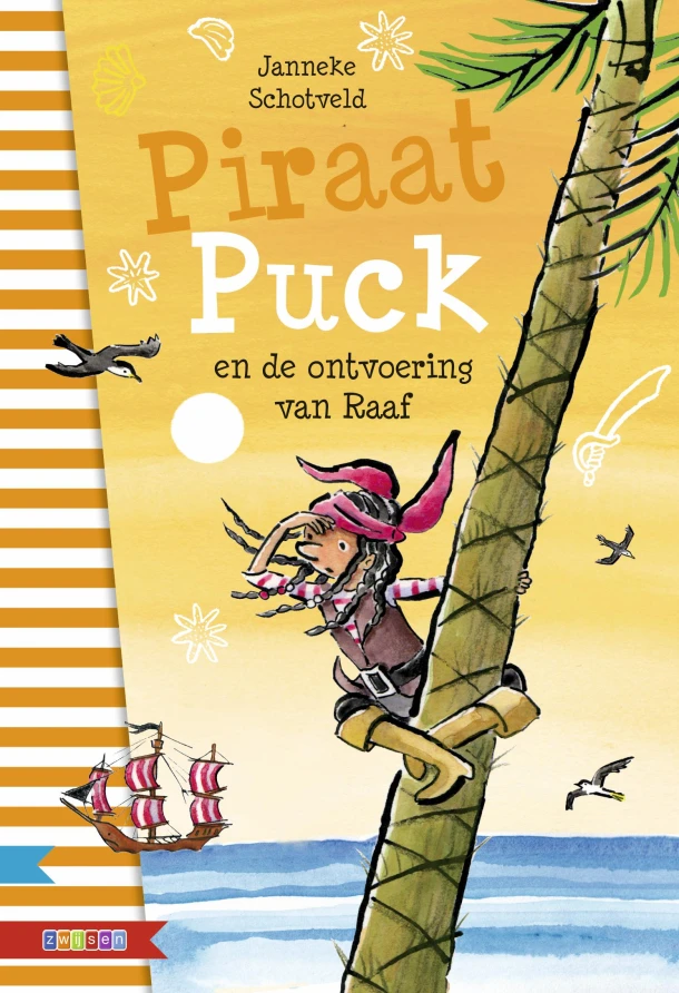 Piraat Puck en de ontvoering van Raaf – Janneke Schotveld – boek cover
