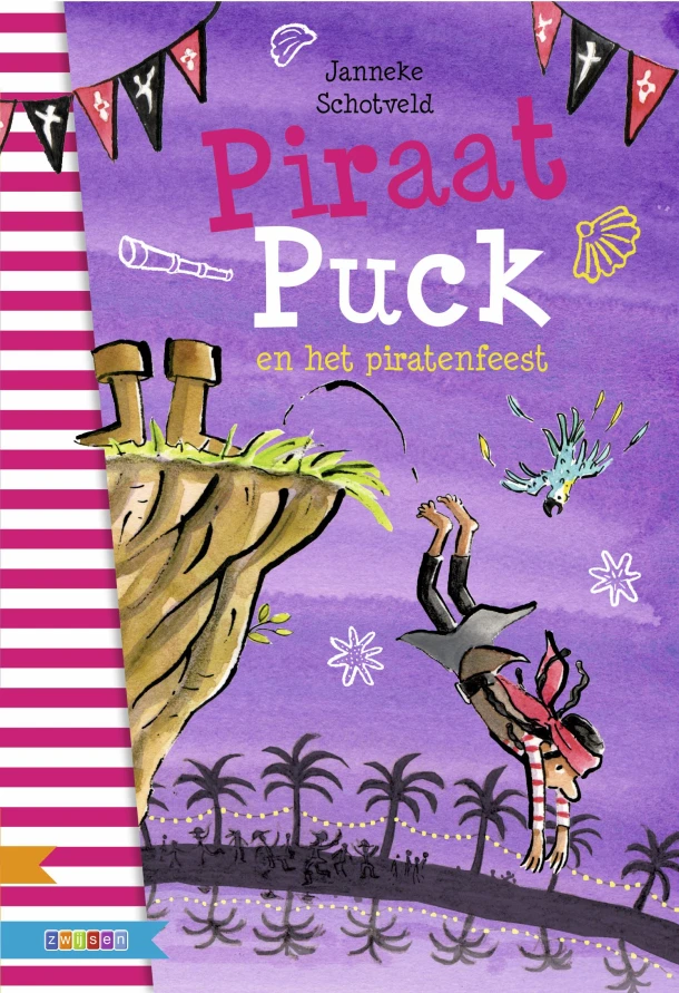 Piraat Puck en het piratenfeest – Janneke Schotveld – boek cover