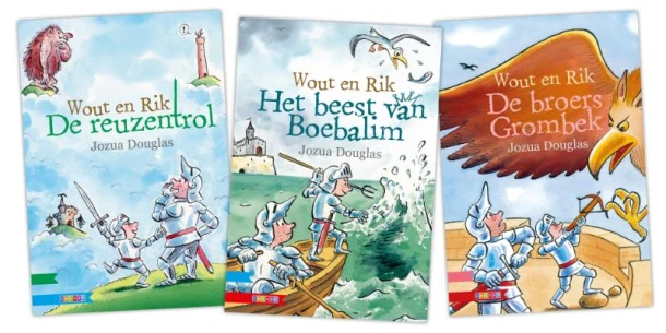 Pakket B.O.J. Ridders AVI E4 (3 titels) – Jozua Douglas – boek cover