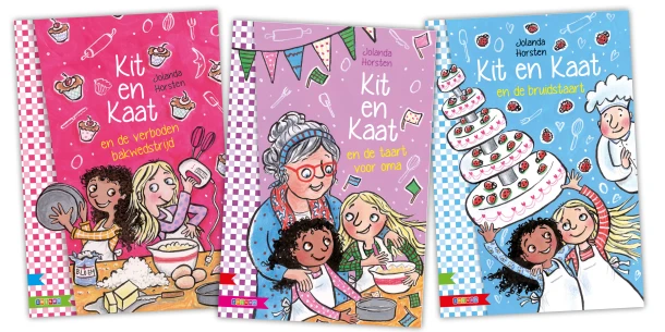 Pakket Supermeiden Bakken AVI M4 (3 titels) – Jolanda Horsten – boek cover