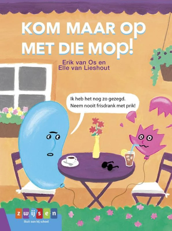 Kom maar op met die mop! – Elle van Lieshout – boek cover