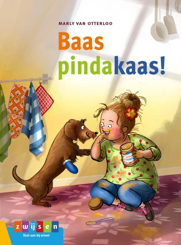 Baas pindakaas! – Marly van Otterloo – boek cover