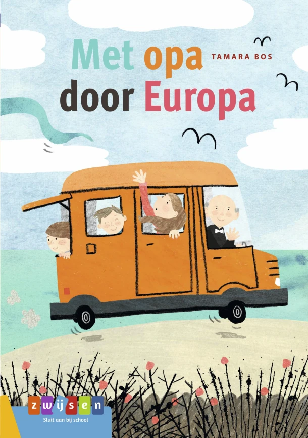 Met opa door Europa! – Tamara Bos – boek cover