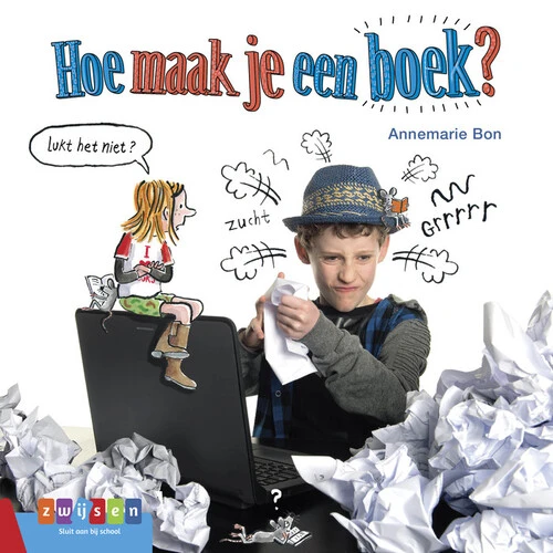 Hoe maak je een boek? – Annemarie Bon – boek cover