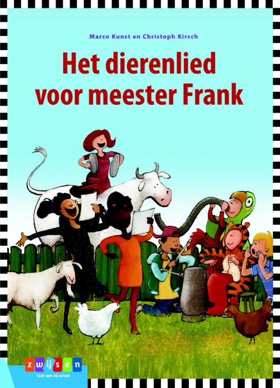Het dierenlied voor meester Frank – Marco Kunst – boek cover