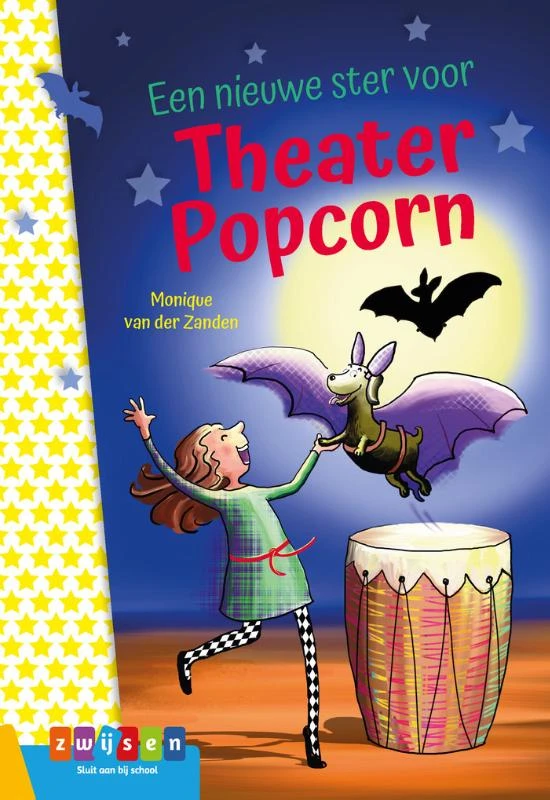 Een nieuwe ster voor Theater Popcorn – Monique van der Zanden – boek cover