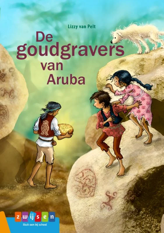 De goudgravers van Aruba – Lizzy van Pelt – boek cover