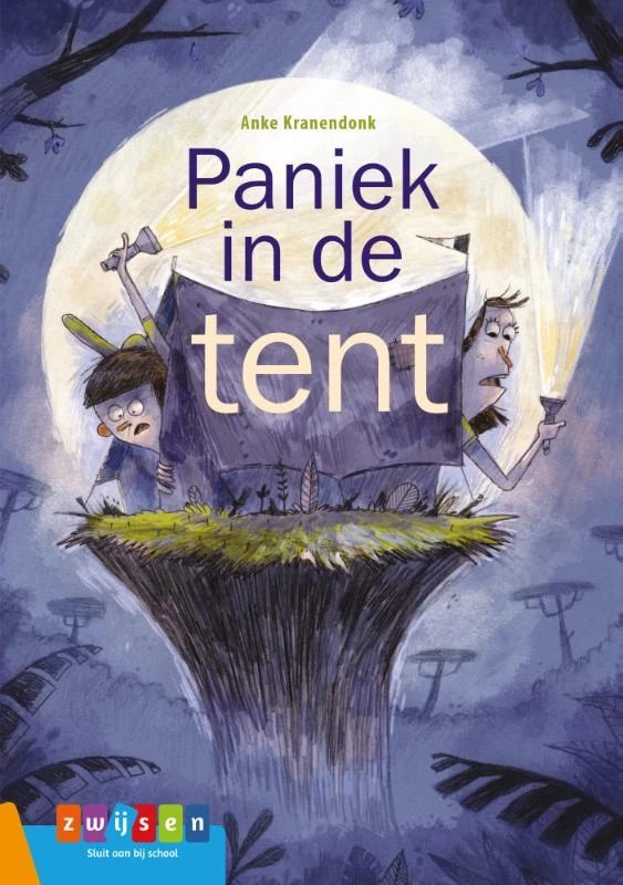 Paniek in de tent – Anke Kranendonk – boek cover