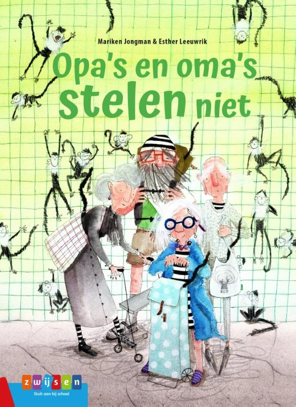 Opa's en oma's stelen niet – Mariken Jongman – boek cover