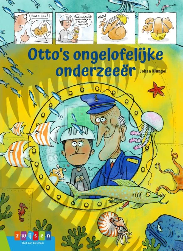 Otto's ongelofelijke onderzeeër – Johan Klungel – boek cover