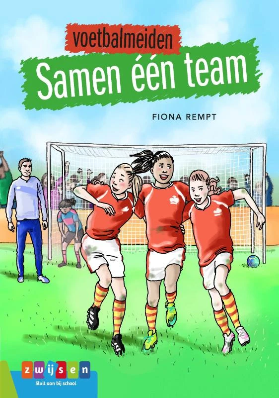Voetbalmeiden Samen één team – Fiona Rempt – boek cover