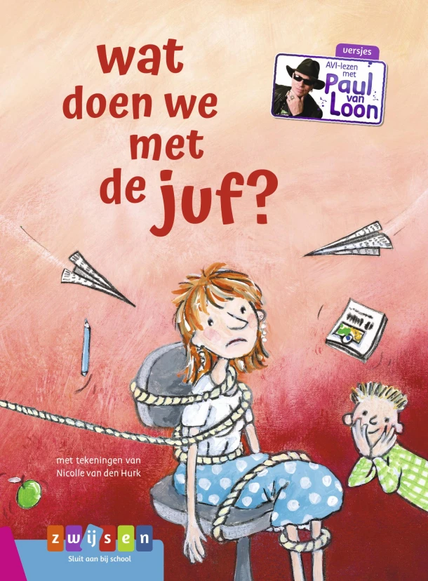 wat doen we met de juf? – Paul van Loon – boek cover