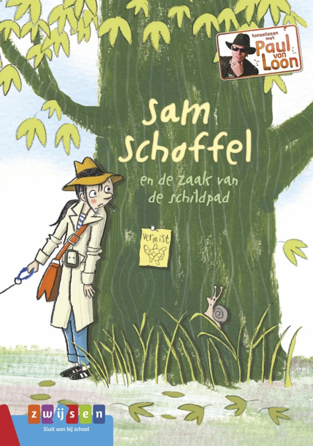 Sam Schoffel en de zaak van de schildpad – Paul van Loon – boek cover