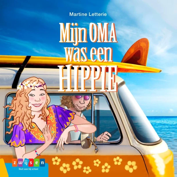 Mijn oma was een hippie – Martine Letterie – boek cover