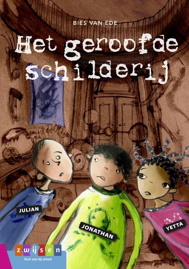 Het geroofde schilderij – Bies van Ede – boek cover