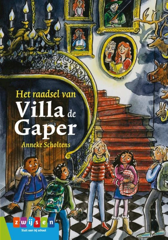 Het raadsel van Villa de Gaper – Anneke Scholtens – boek cover