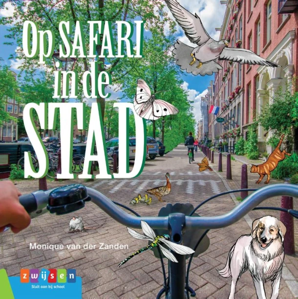 Op safari in de stad – Monique van der Zanden – boek cover