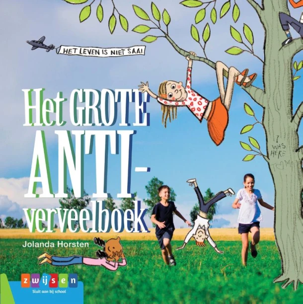 Het grote anti-verveelboek – Jolanda Horsten – boek cover